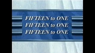 Fifteen to One Channel 4 27 May 1997 [upl. by Asserrac421]