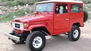 1983 Red FJ40 Toyota Land Cruiser For Sale At TLC [upl. by Margret]