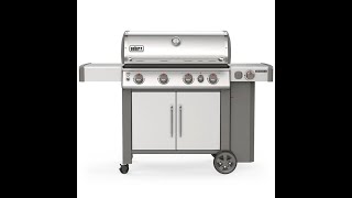 Weber Genesis II BBQ S435 Assembly [upl. by Alyehs]