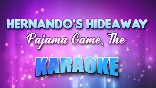 Pajama Game The  Hernandos Hideaway Karaoke amp Lyrics [upl. by Anreval374]