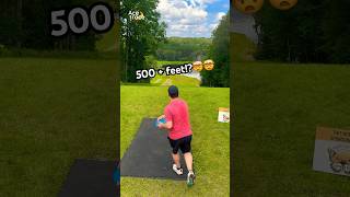 Accurate 500 foot downhill shot at Standing Rocks discgolf shorts short viral trending golf [upl. by Aynad]