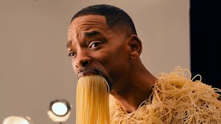 Will Smith Eating Spaghetti 2025 [upl. by Enenaj]