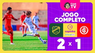 JOGO COMPLETO INTERNACIONAL X XV DE JAÚ  RODADA 3  FASE DE GRUPOS  COPINHA 2024 [upl. by Hoi370]