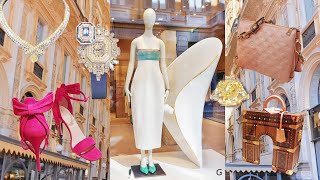 Shopping in Milan DIOR LV GUCCI JIMMY CHOO BOTTEGA VENETA PUCCI Luxury Shopping Vlog 2024 [upl. by Dekeles259]