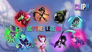 Clip with every scythe legend Brawlhalla [upl. by Yankee656]