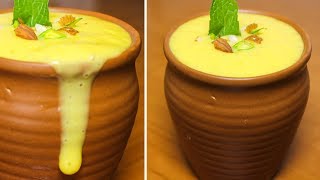 Mango Lassi Recipe  Mango Lassi With Mango Pulp  How to make Mango Lassi  Kanaks Kitchen [upl. by Schinica]