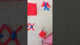 Amazing flower hand embroideryyoutubeshortsshortsfeedshortsshortsvideoviralshortstrendingshort [upl. by Paula631]