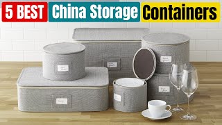 Best China Storage Containers of 2024 Updated [upl. by Eatnoled]