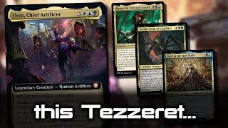 Urza Chief Artificer MTG EDH Game Play  tribalkai [upl. by Enitnemelc]