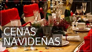 Cenas navideñas  7 recetas para la cena de Navidad [upl. by Jacinda564]