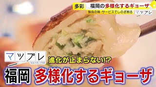 実は「餃子」でも福岡は全国トップクラス！ 進化が止まらない！？ 多様化する“福岡餃子”の魅力を取材 ／ （20240425 OA） [upl. by Azrim647]