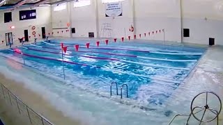 Top 7 Videos De Terremotos Contra Piscinas [upl. by Akirdna]