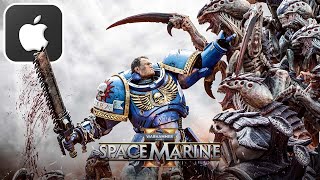 Warhammer 40000 Space Marine 2 on Mac  15 Minutes of Gameplay  CrossOver Preview M3 MaxM4 [upl. by Samoht]