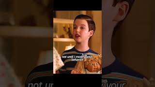 Sheldon cooper spoken English English sentence English practice shortsvideo movie education [upl. by Iluj]