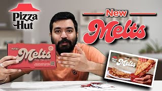 Pizza Hut Melts  Trying Newly Launched Melts From Pizza Hut [upl. by Sherrill]