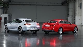 2018 Opel Insignia Grand Sport vs 2018 Audi A5 Sportback [upl. by Ykroc]