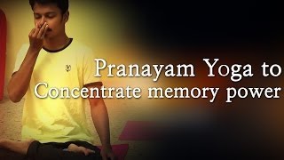 Pranayam Yoga to Concentrate memory power  Red Pix 24x7 [upl. by Otrebliw]