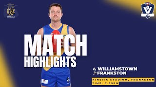 2024 VFL Round 1  Williamstown vs Frankston  Match Highlights [upl. by Adaran]