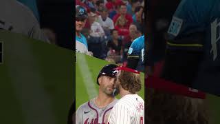 Bryce Harper vs Whit Merrifield Hat Flip Revenge [upl. by Aliekahs]