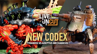 40k Live  Tyranids vs Admech Tak wants to try out the new codex [upl. by Lupien470]