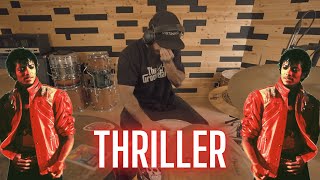 MICHAEL JACKSON  THRILLER  DRUM COVER [upl. by Gladis]