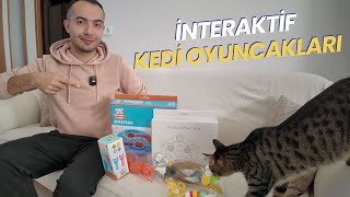 Kedilerle Oyuncak Deniyoruz 😍 KARTAL KEDİ OYUNCAĞINA BAYILDILAR [upl. by Leimad]