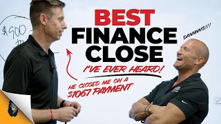 Sales Training  The BEST Payment Close in FINANCE  Andy Elliott [upl. by Airamas]