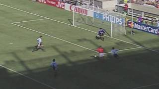 Netherlands  Argentina Bergkamp Goal 1998 HD [upl. by Popper]