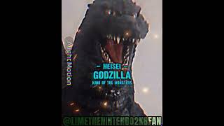 Godzilla Heisei vs SinisterTitan STMV [upl. by Oiled822]