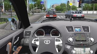 City Car Driving  Toyota Highlander  Fast Driving [upl. by Dasi]