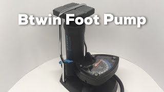 Btwin Foot Pump [upl. by Allistir253]