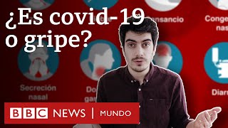 Síntomas del coronavirus cómo diferenciarlos de la gripe y el resfriado  BBC Mundo [upl. by Ahsinelg]