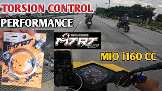 MTRT TORSION CONTROL FOR MIO I 160CC PERFORMANCE [upl. by Fabian]