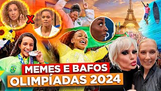 MEMES E BAFOS DAS OLIMPÍADAS DE PARIS 2024  Diva Depressão [upl. by Nerot]