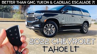 2022 Chevrolet Tahoe LT All new changes amp Full Review [upl. by Uyerta]