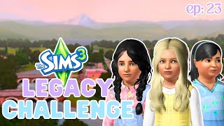 SIMS 3 CANT HANDLE THIS FAMILY  Sims 3 Legacy Challenge [upl. by Lemon652]