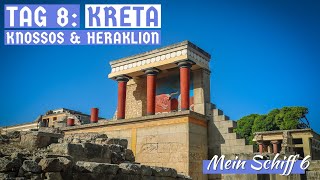 Kreta Knossos Heraklion amp Arolithos  Tag 8  Blaue Reise Griechische Inseln  Mein Schiff 6 [upl. by Floss]