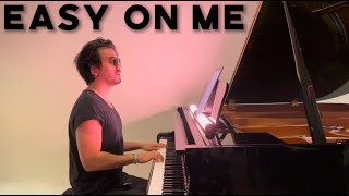 Adele  Easy On Me piano cover but its lofi [upl. by Gayel]