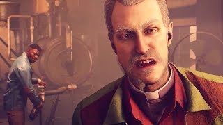 Wolfenstein 2 The New Colossus Cutscene  Drinking With Horton [upl. by Nisbet660]