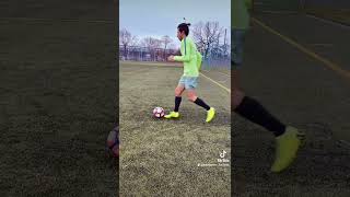 Neymar Sombrero Flick Trick Shot Goal [upl. by Aikel]