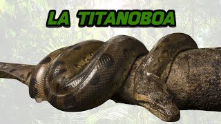 💎 La TITANOBOA La REINA del PALEOZENO 🌎 [upl. by Aeikan]