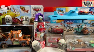 Disney Pixar Cars On the Road Collection Unboxing Review Dinosaur Playground with Lightning McQueen [upl. by Noicnecsa]