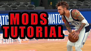 How to install Mods in NBA 2K21  A Beginner Tutorial Video [upl. by Attena]