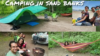 Camping at Sandbanks provincial parkSandbanks provincial park camping experience [upl. by Gemina]