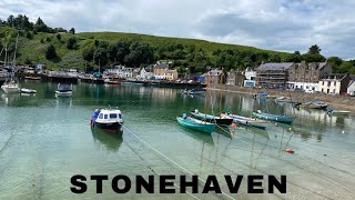 Stonehaven Walking Tour  Pretty Harbour Town  Aberdeenshire  Scotland [upl. by Ordnazil179]