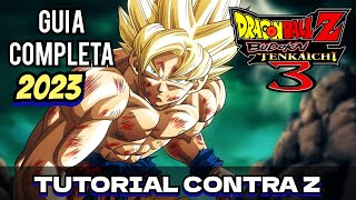 Como hacer TODAS las CONTRA Z en DRAGON BALL Z BUDOKAI TENKAICHI 3 TUTORIAL ACTUALIZADO 2023 [upl. by Trin]