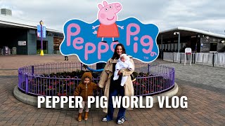 PEPPER PIG WORLD Vlog The HOLLINS PORTER Family [upl. by Nayt]