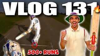 CRICKET CARDIO aggressive BATTING🔥 Hard Hitting in NETS PRACTICE😍 40 Overs Match Vlog [upl. by Eedahs]