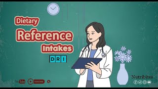 Dietary reference intakes DRIs [upl. by Norene]