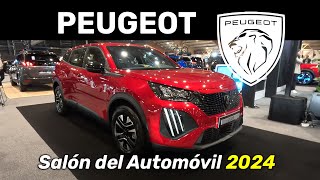 PEUGEOT en el Salón del Automóvil 2024 novedades precios bonos y más 4K [upl. by Lateehs]